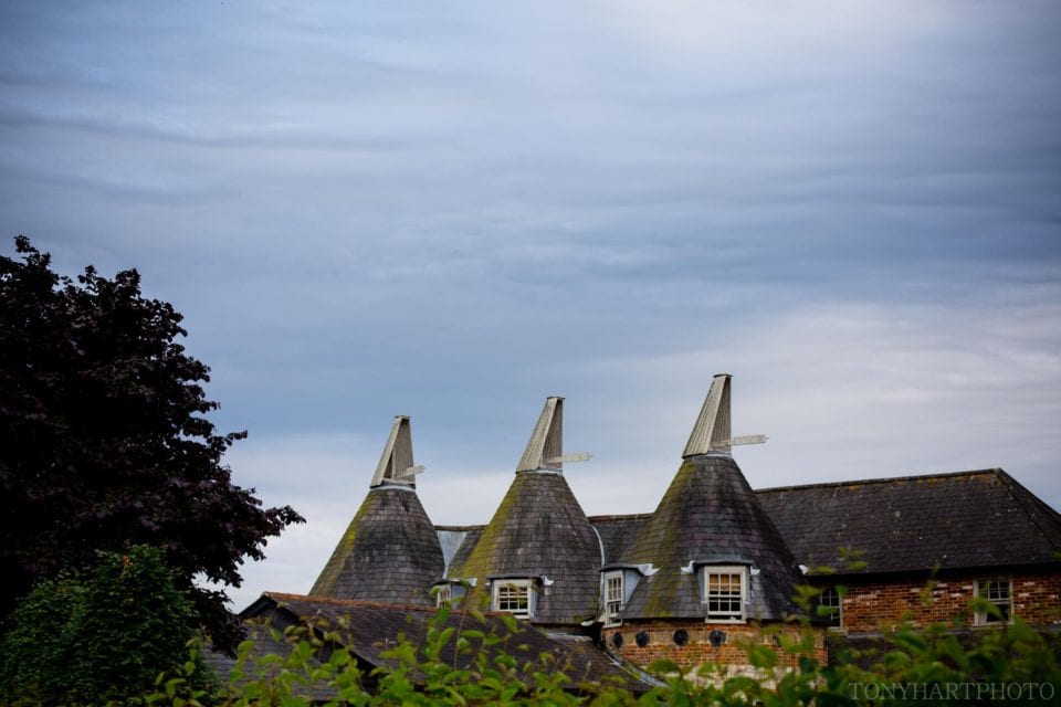 Stunning Oast Houses at Bury Court Barn