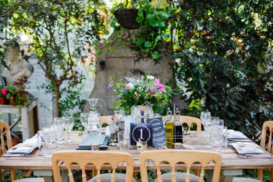 West Green House Wedding - Wedding Breakfast table decor