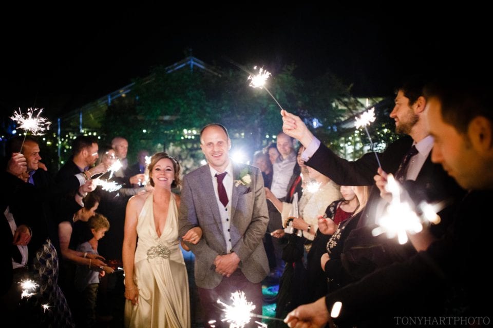West Green House wedding send off