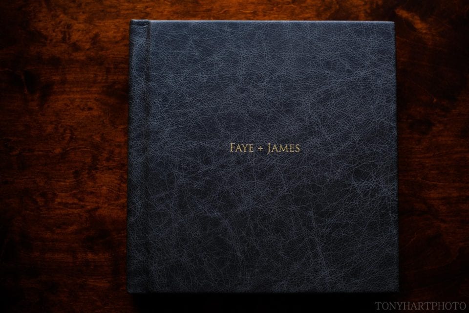Folio Album front cover - 22 Carat Gold titling
