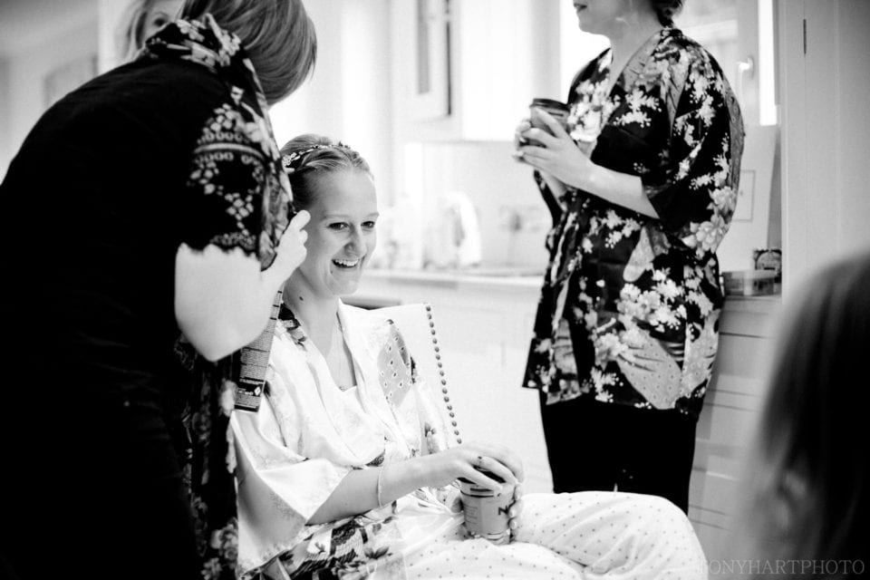 Nicole getting ready