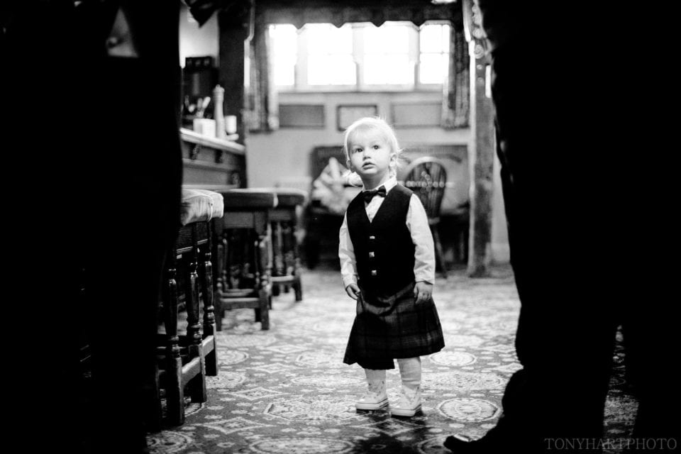 Pageboy black and white