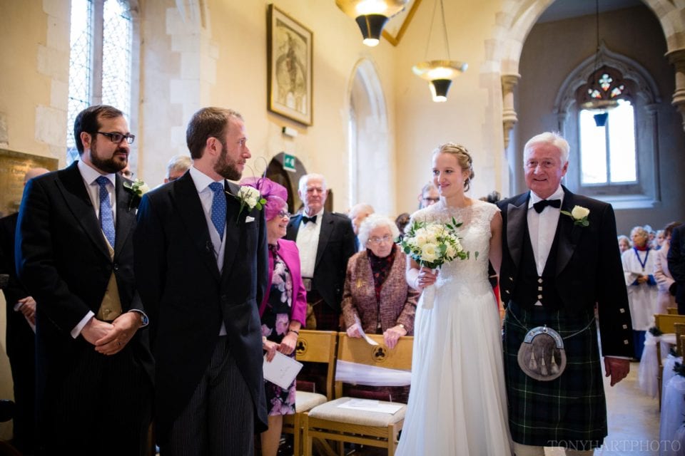 First look between Nicole and Rich