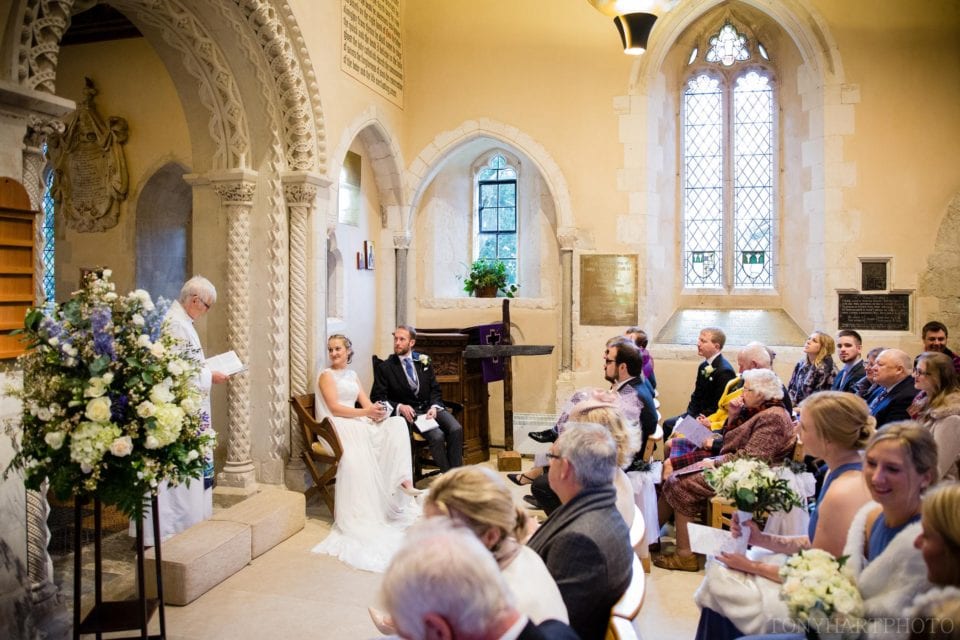 Peper Harow Church ceremony