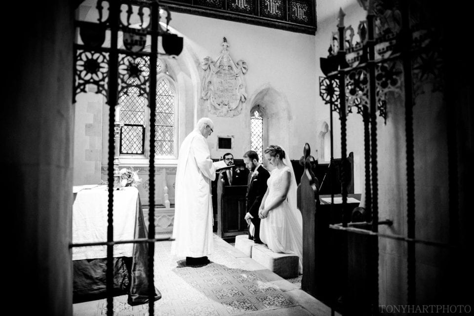 Prayers in the chancel