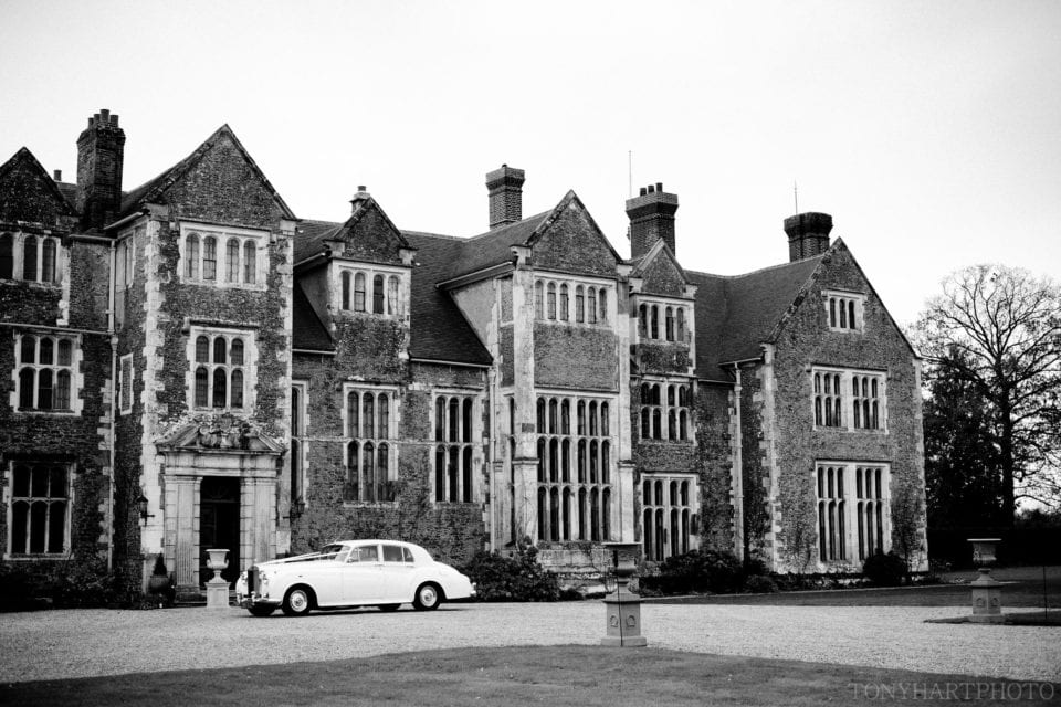 A winter wedding at Loseley Park