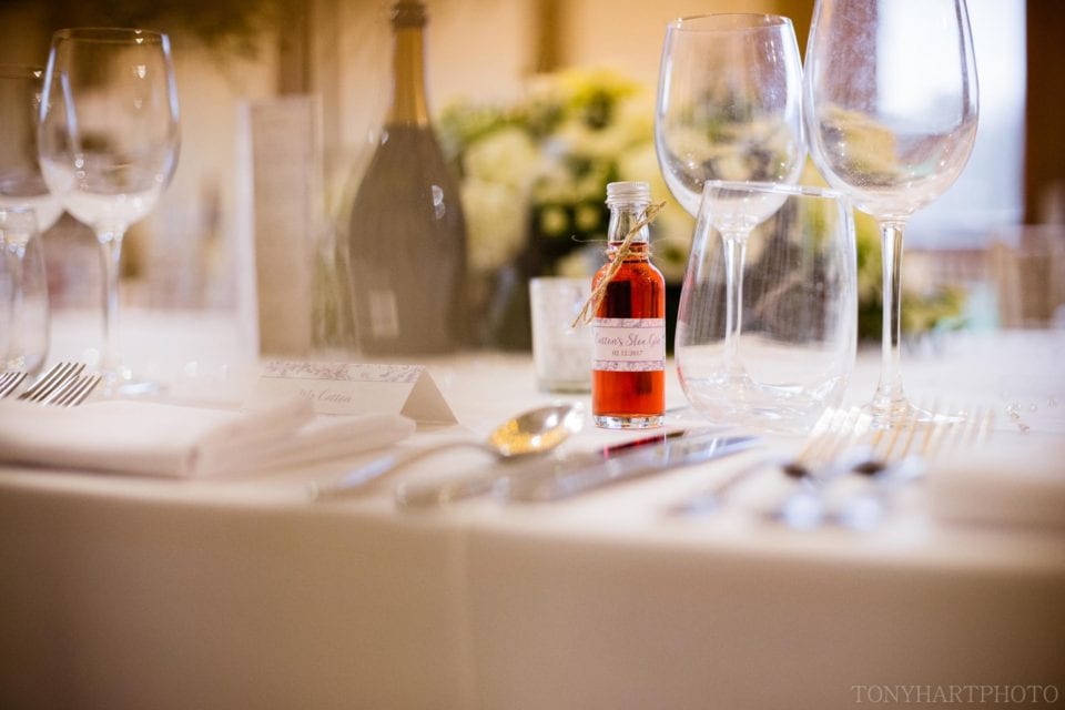 Sloe Gin wedding favours