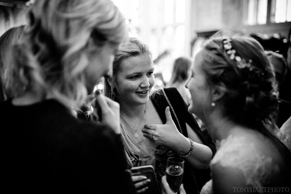 Wedding photojournalism at Loseley Park