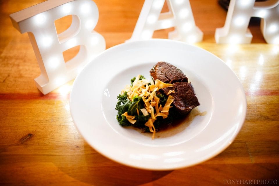 Caper & Berry wedding food