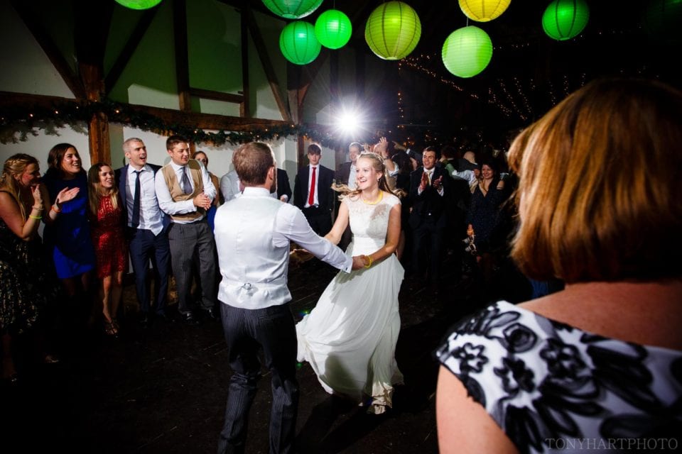 Rich & Nicole's winter wedding at Loseley Park