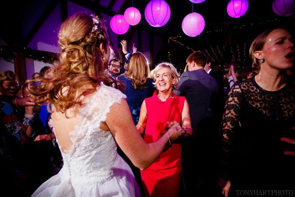 Nicole dancing with her Mum