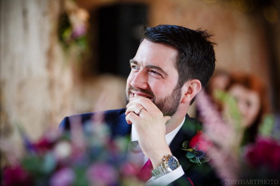 Wedding guests captured by Tony Hart