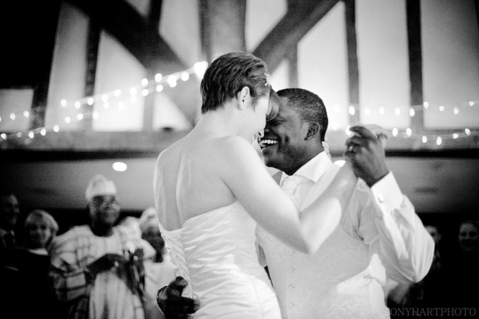 Bride & Groom's first dance at Great Fosters
