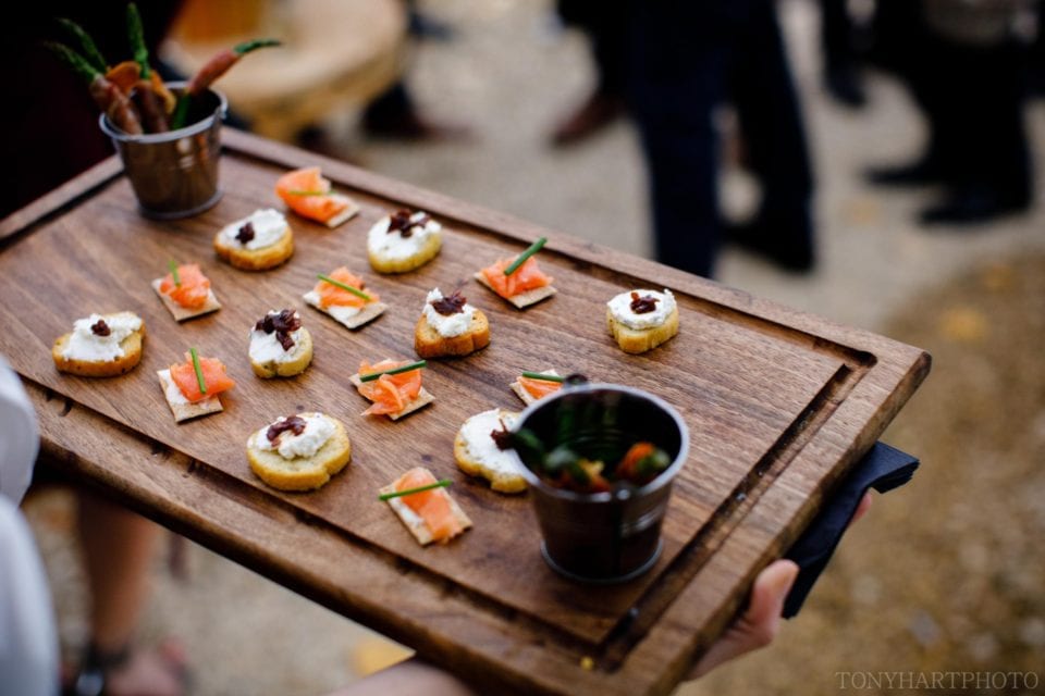 Canapes from The Wild Oven