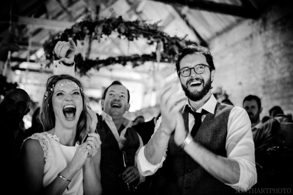 A delighted Anna & Al!