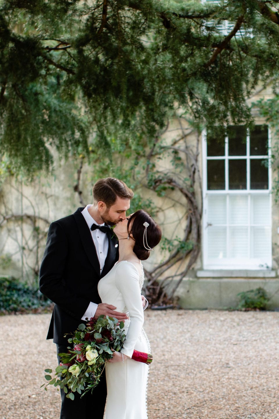 Northbrook Park Wedding Photography - Black Tie & Justin Alexander dress