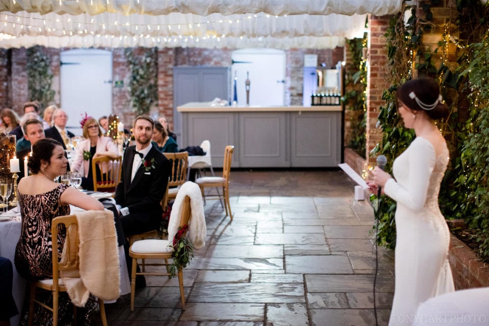 James listening to Jemima's speech