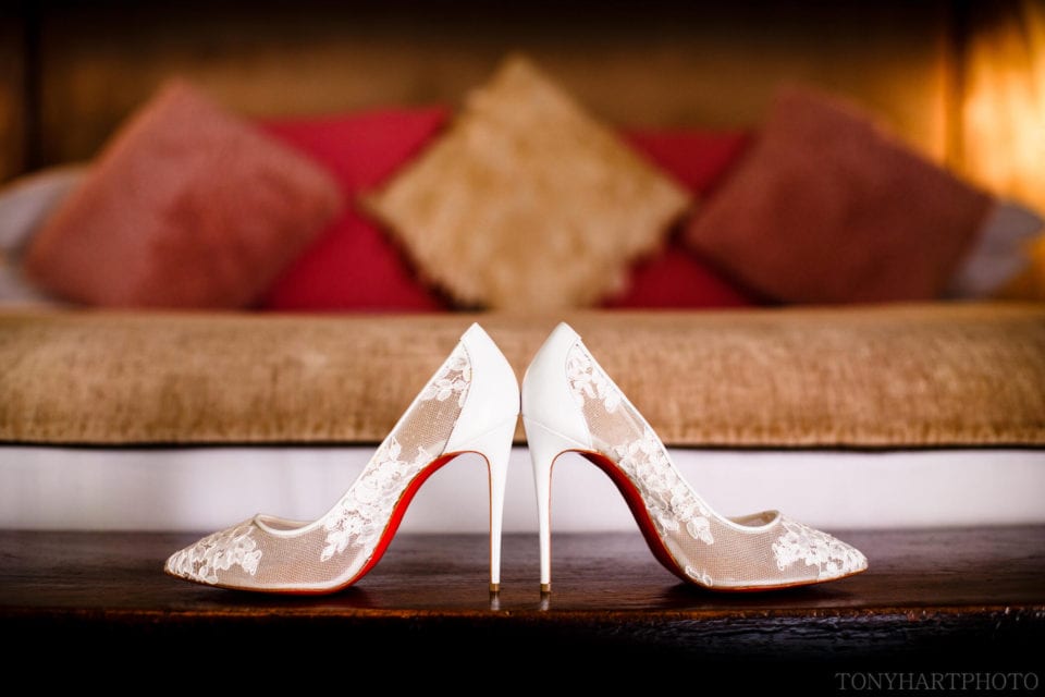 Louboutin wedding shoes